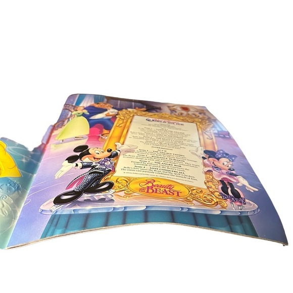 Vtg 1993 Walt Disney Beauty & the Beast on Ice Program Collector's Edition VGC - Picture 7 of 8